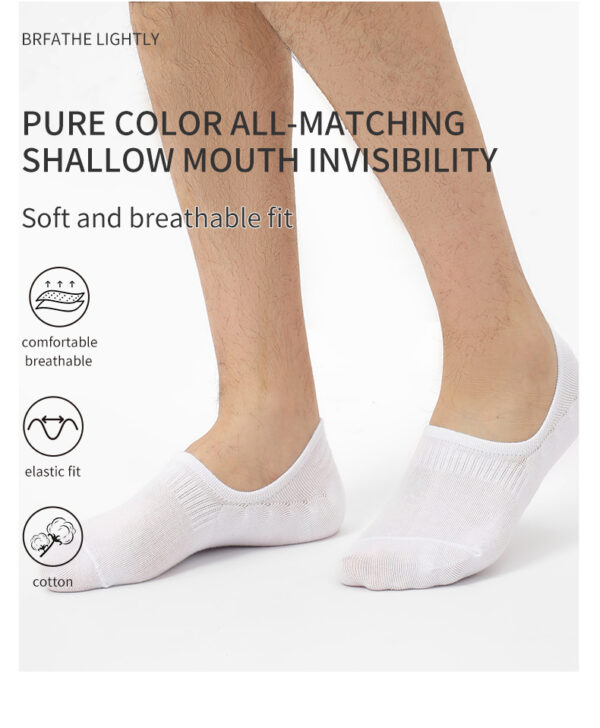 Al Thuraya 12-Pair Cotton No-Show Socks for Men (EU 42–46) – Breathable, Anti-Odor, Invisible Design with Anti-Slip Heel – Assorted Colors