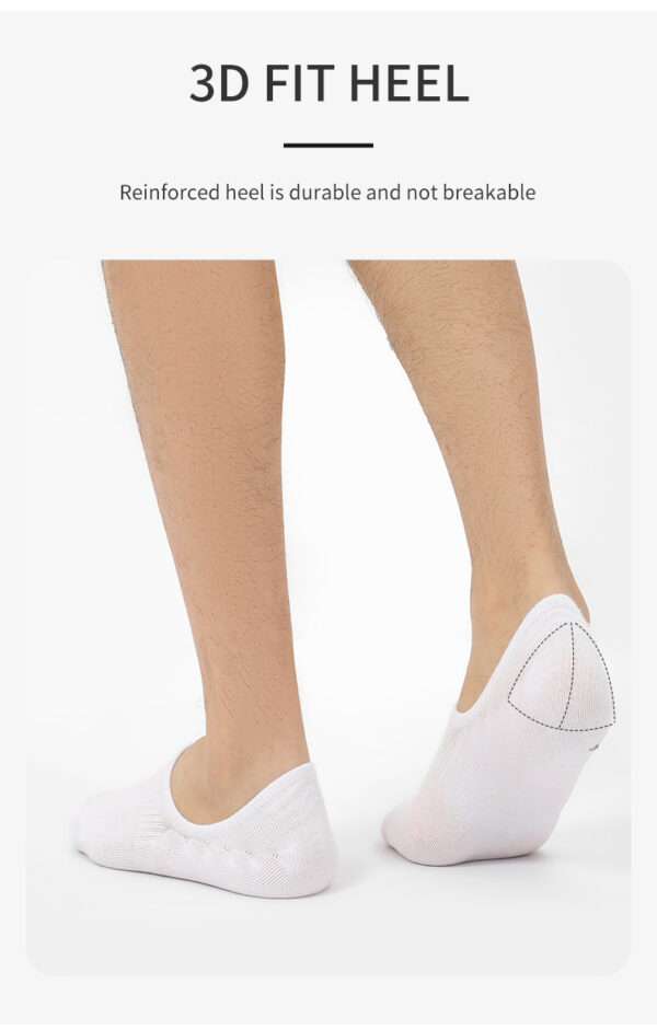 Al Thuraya 12-Pair Cotton No-Show Socks for Men (EU 42–46) – Breathable, Anti-Odor, Invisible Design with Anti-Slip Heel – Assorted Colors