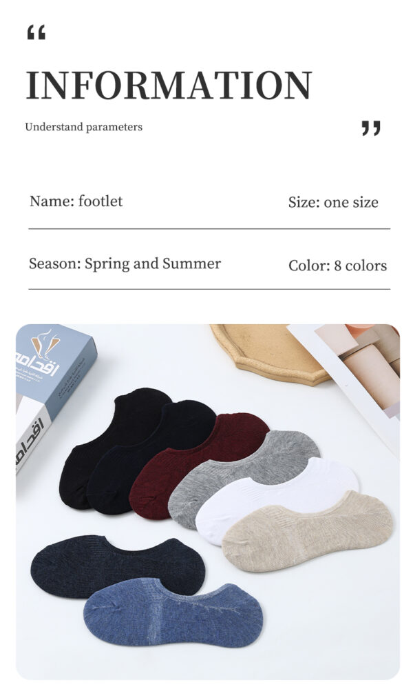 Al Thuraya 12-Pair Cotton No-Show Socks for Men (EU 42–46) – Breathable, Anti-Odor, Invisible Design with Anti-Slip Heel – Assorted Colors