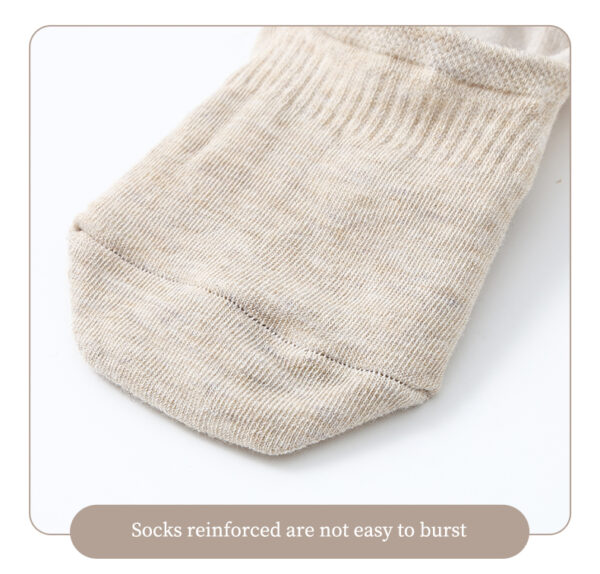 Al Thuraya 12-Pair Cotton No-Show Socks for Men (EU 42–46) – Breathable, Anti-Odor, Invisible Design with Anti-Slip Heel – Assorted Colors